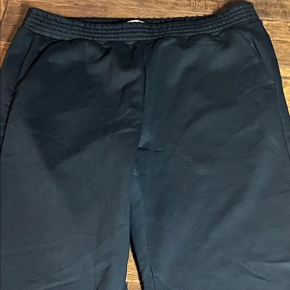 Pact Black Wide Leg/Waistband Sweatpants, size XXL